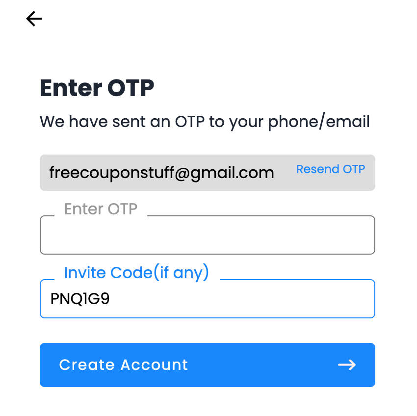 Step 3: Paste code PNQ1G9 in the referral section — Vyapar Referral Code PNQ1G9 Get Free Upto 60% Discount